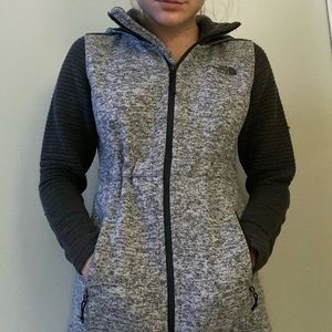 North Face Grey Jacket- Size Small